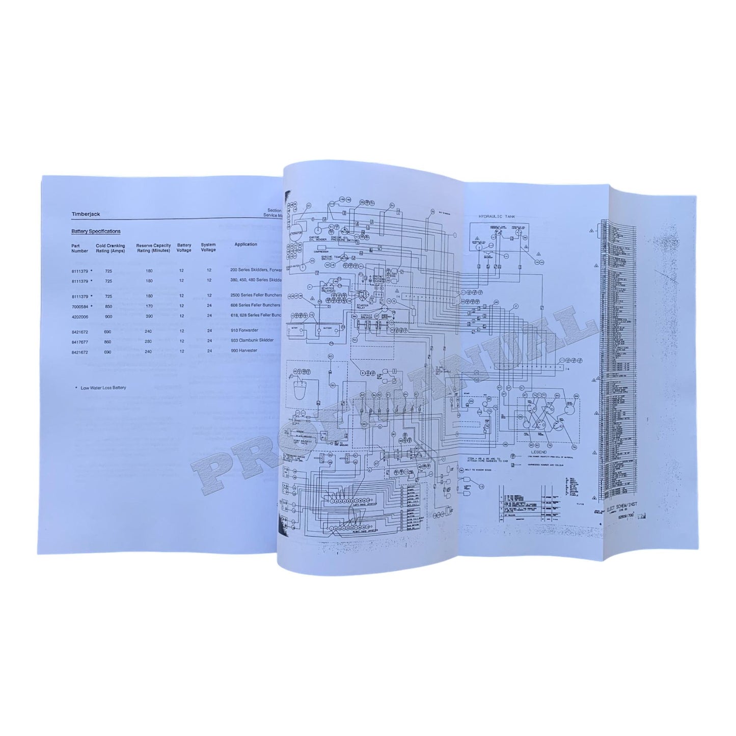 JOHN DEERE 2515 2518 2520 T25 TRACKED FELLER BUNCHER REPAIR SERVICE MANUAL