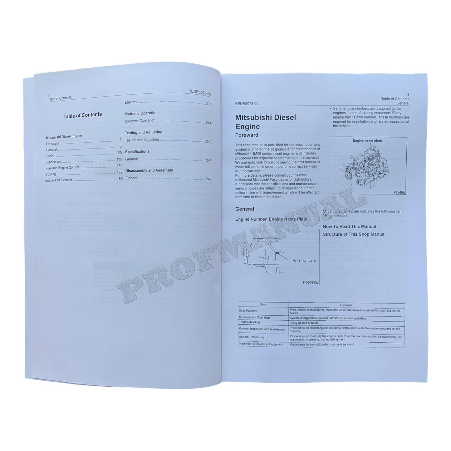 Caterpillar 308D CR Excavator 4M40 Engine FULL Service Manual +Supplement *Send S.N.