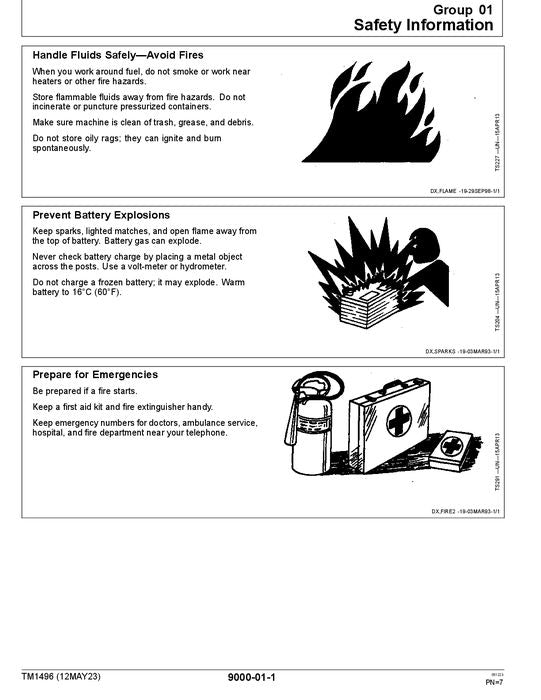 JOHN DEERE 300D 310D 315D BACKHOE LOADER OPERATION TEST SERVICE MANUAL