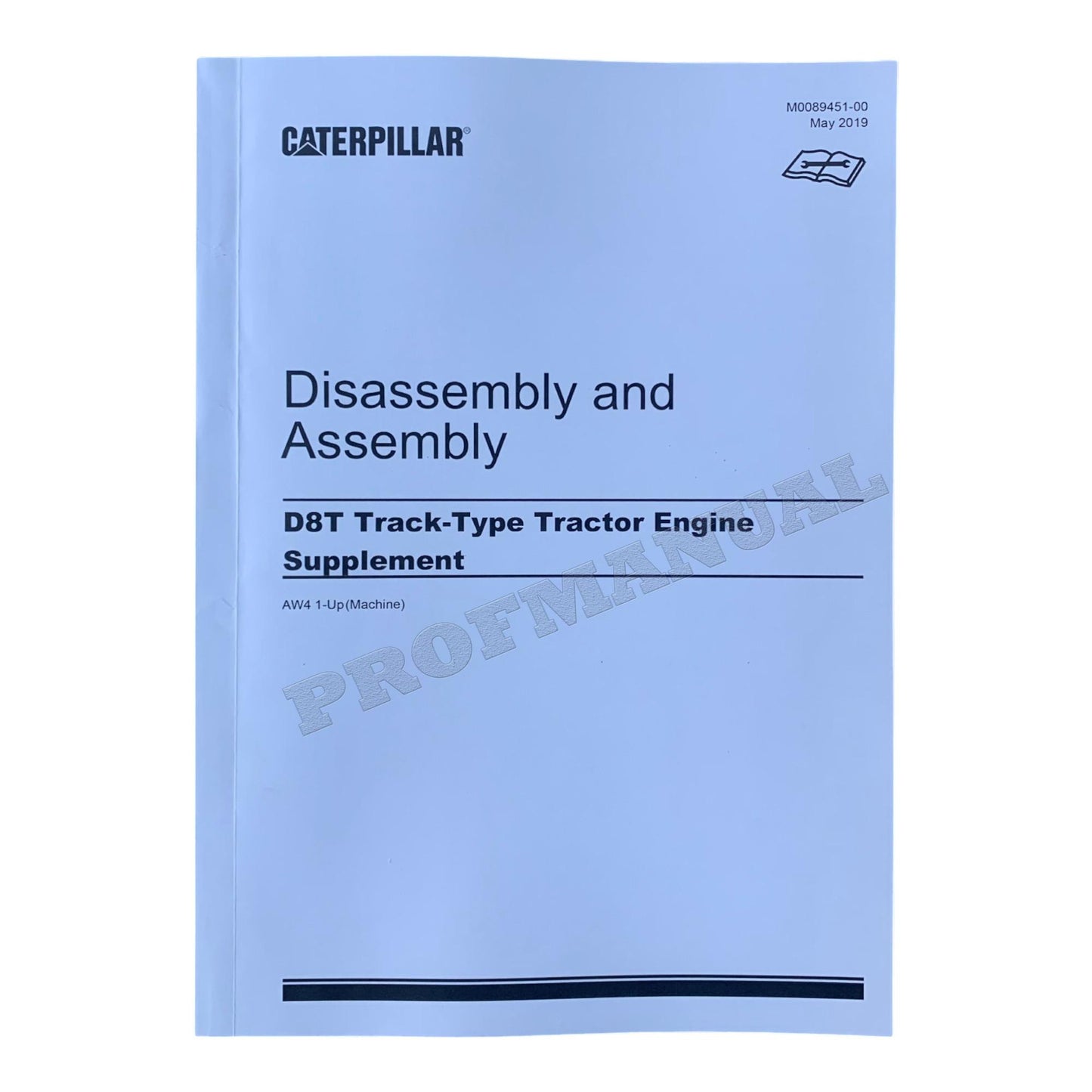 Caterpillar C13 C15 C18 Tier 4 Final Engine for D8T Tractor full Service Manual *SN AW4