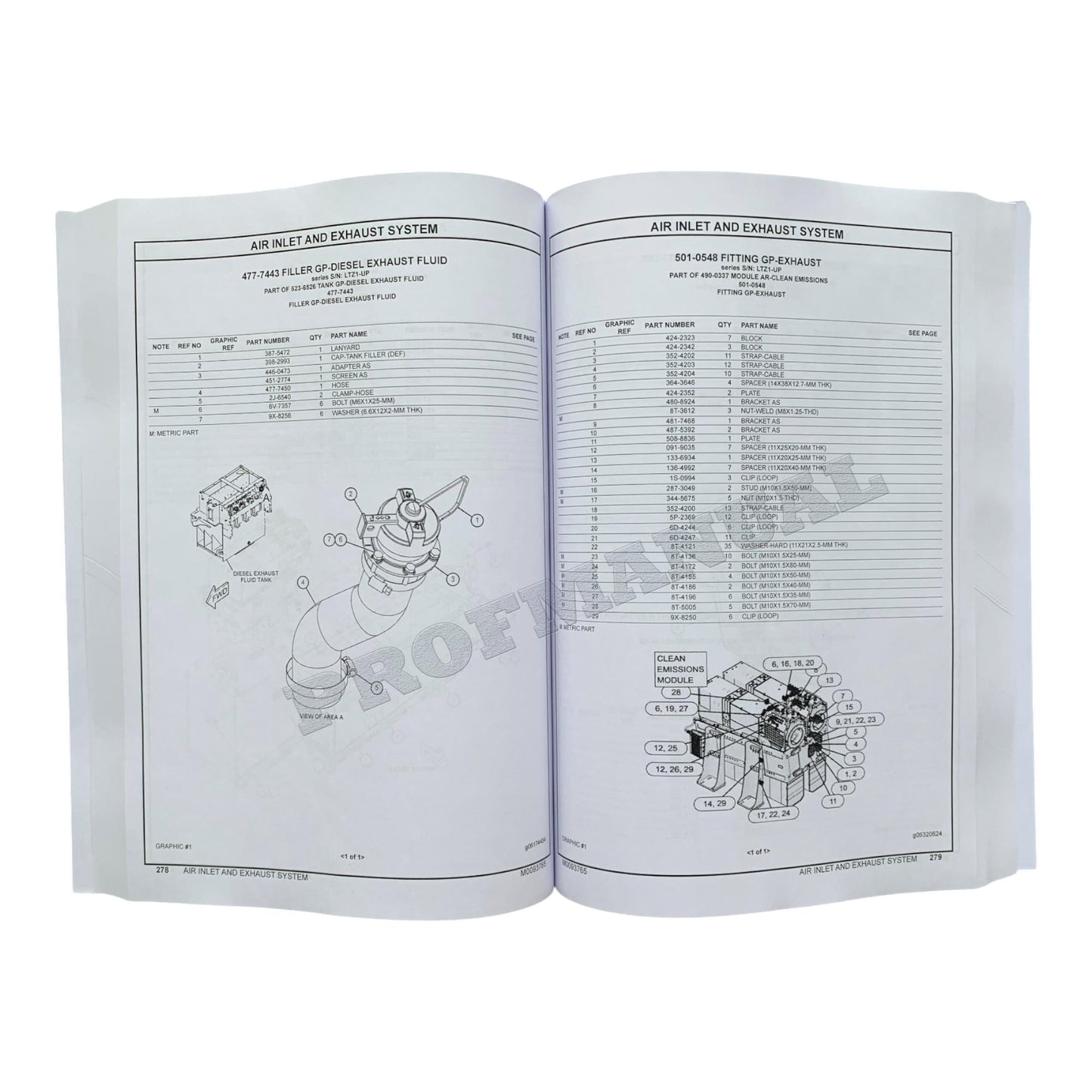 Caterpillar Cat EN US 797F Off Highway Truck Parts Catalog Manual book instruction