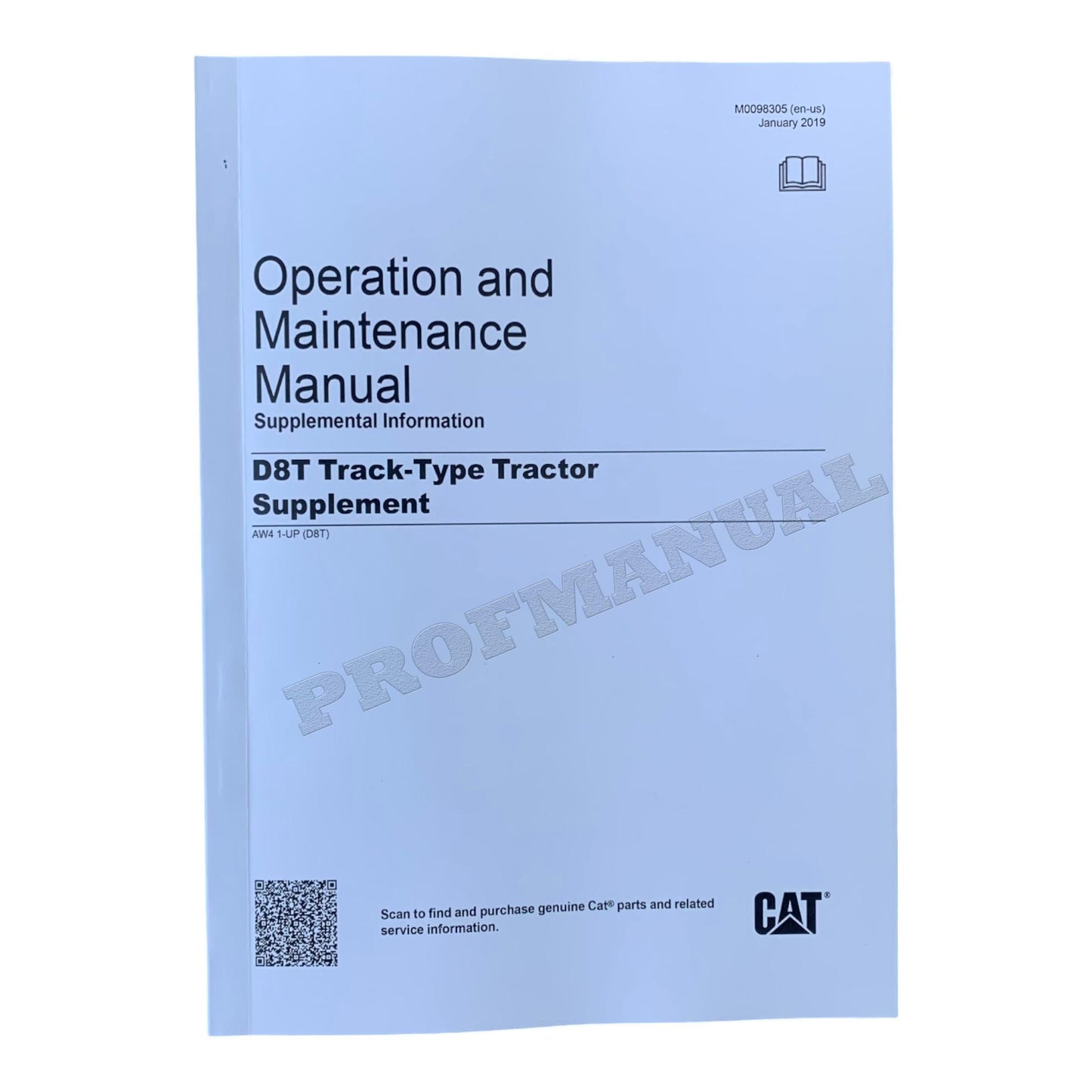 Caterpillar D8T Track-Type Tractor Full Service Manual *Send serial number