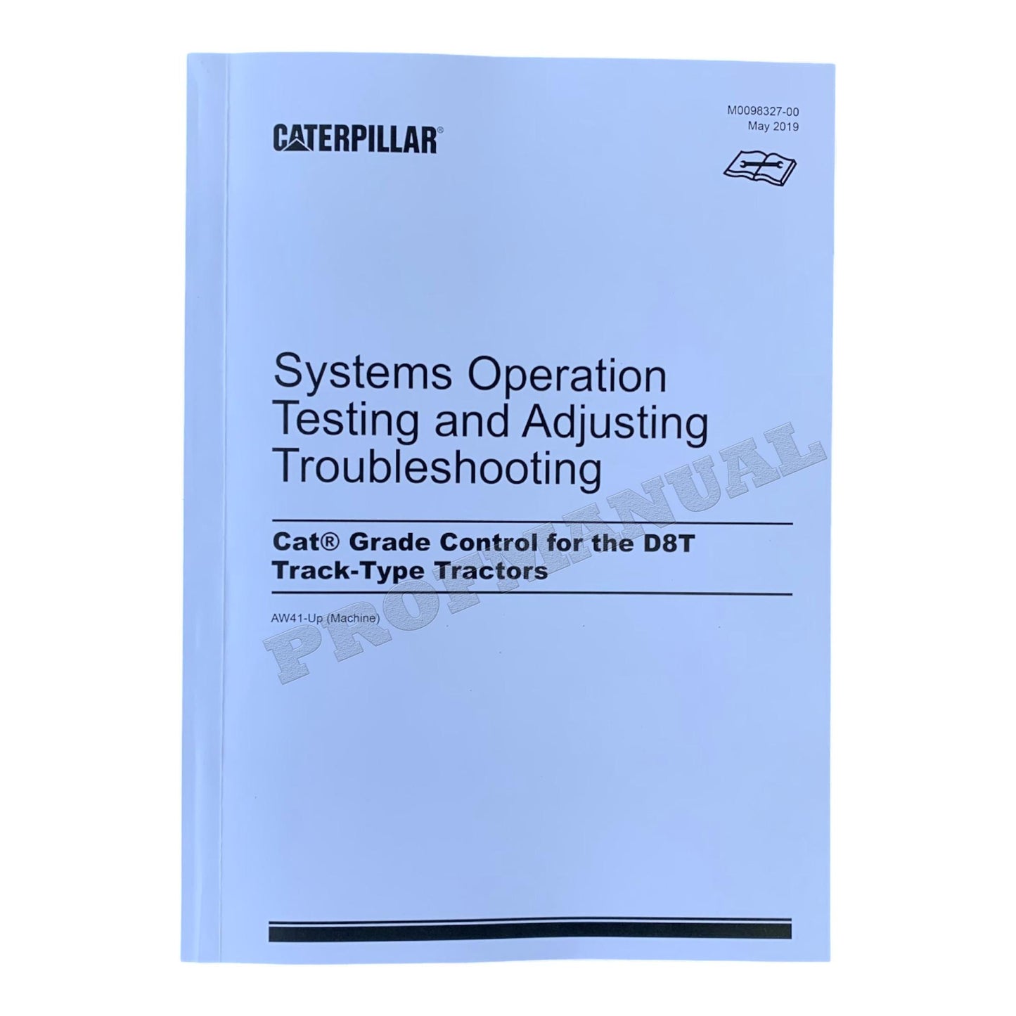 Caterpillar D8T Track-Type Tractor Full Service Manual *Send serial number