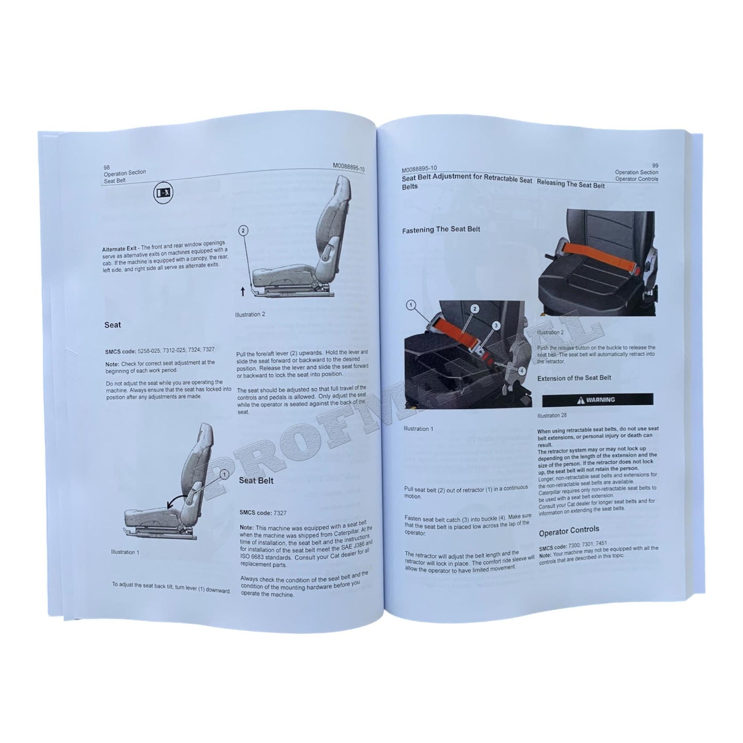 Caterpillar 301.8 302 CR Mini Hydraulic Excavator Operators Maintenance Manual