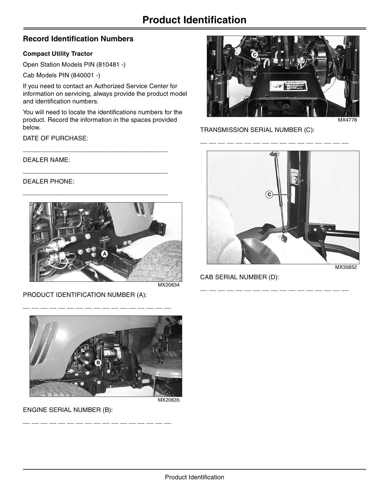 MANUEL D'UTILISATION DU TRACTEUR JOHN DEERE 4120 4320 4520 4720 + !BONUS! OMLVU24810