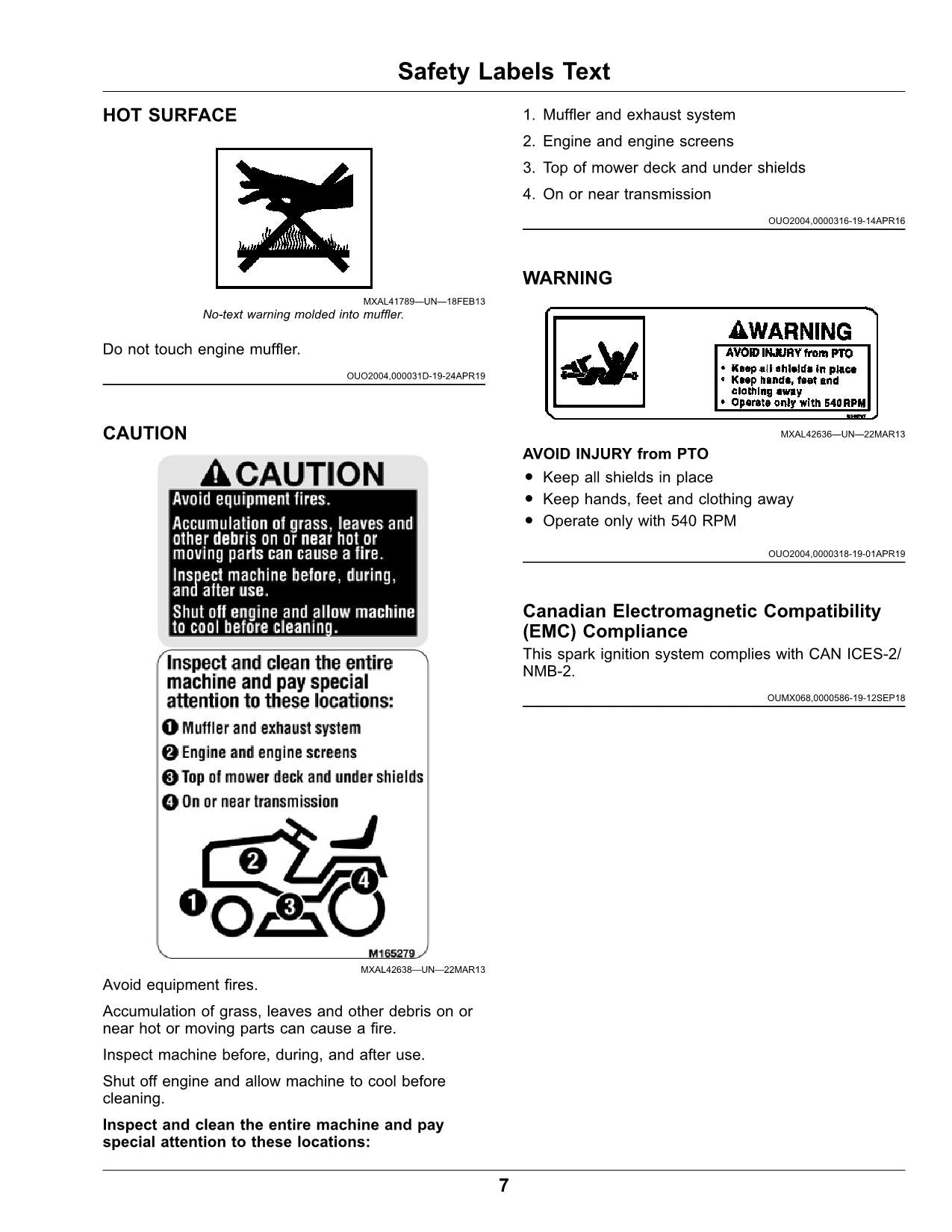 MANUEL D'UTILISATION DU TRACTEUR JOHN DEERE X710 X730 X734 X738 X739 + !BONUS! OMM172666