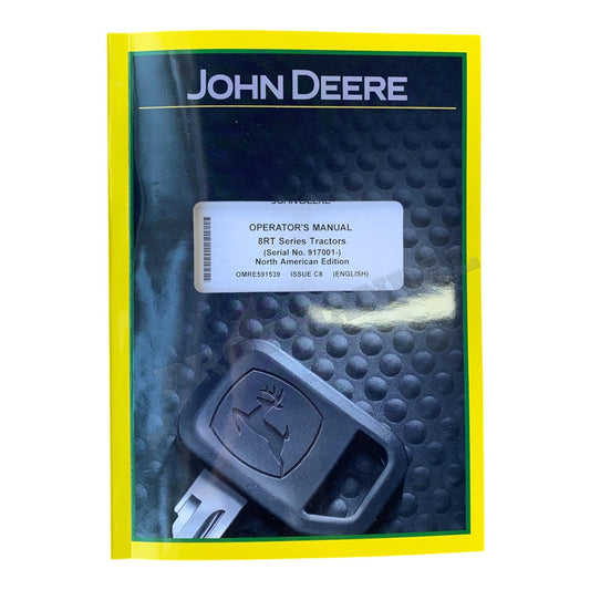 JOHN DEERE 8320RT 8345RT 8370RT TRAKTOR-BETRIEBSHANDBUCH Serie 917001-920000