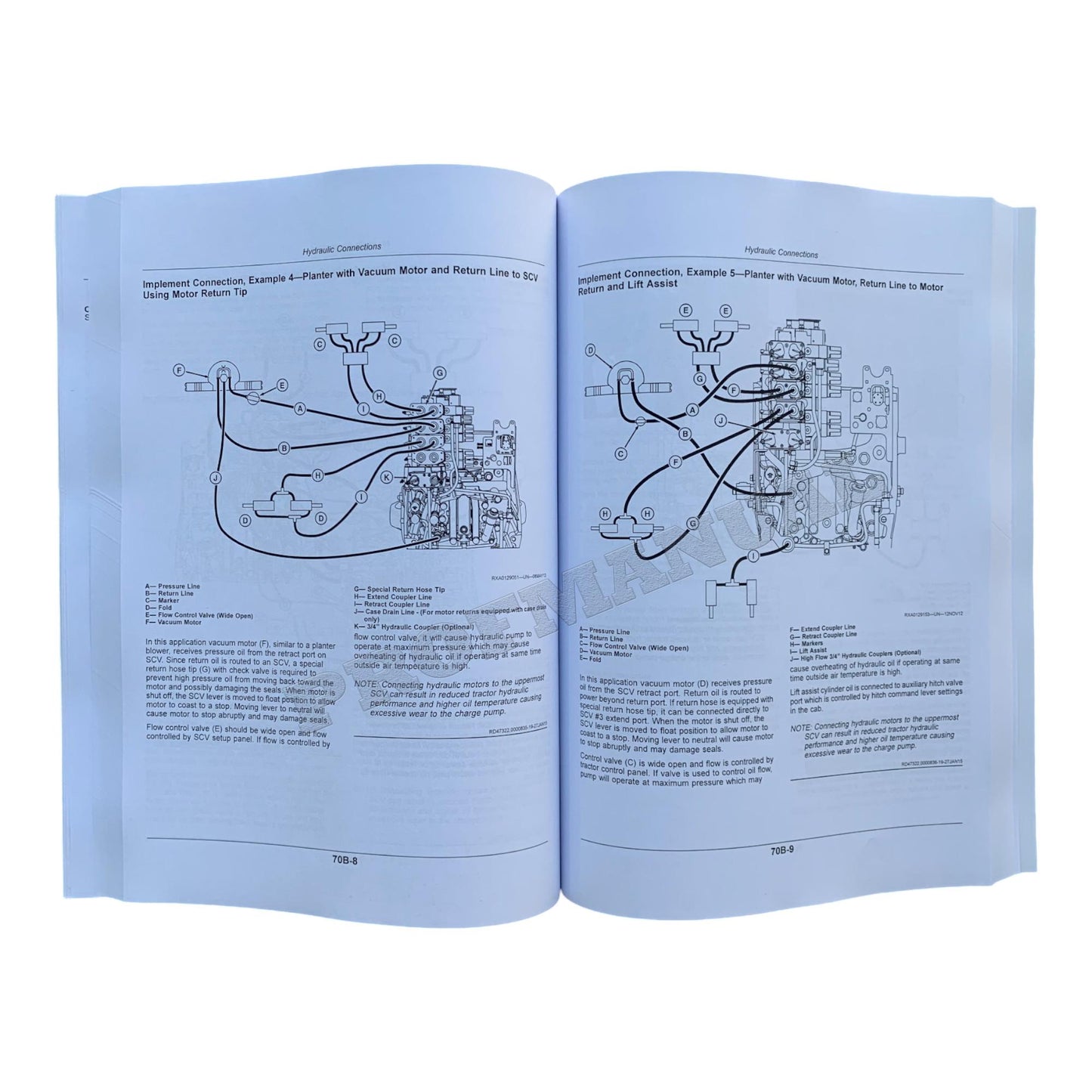 JOHN DEERE 8320RT  8345RT  8370RT TRACTOR OPERATORS MANUAL ser 917001-920000