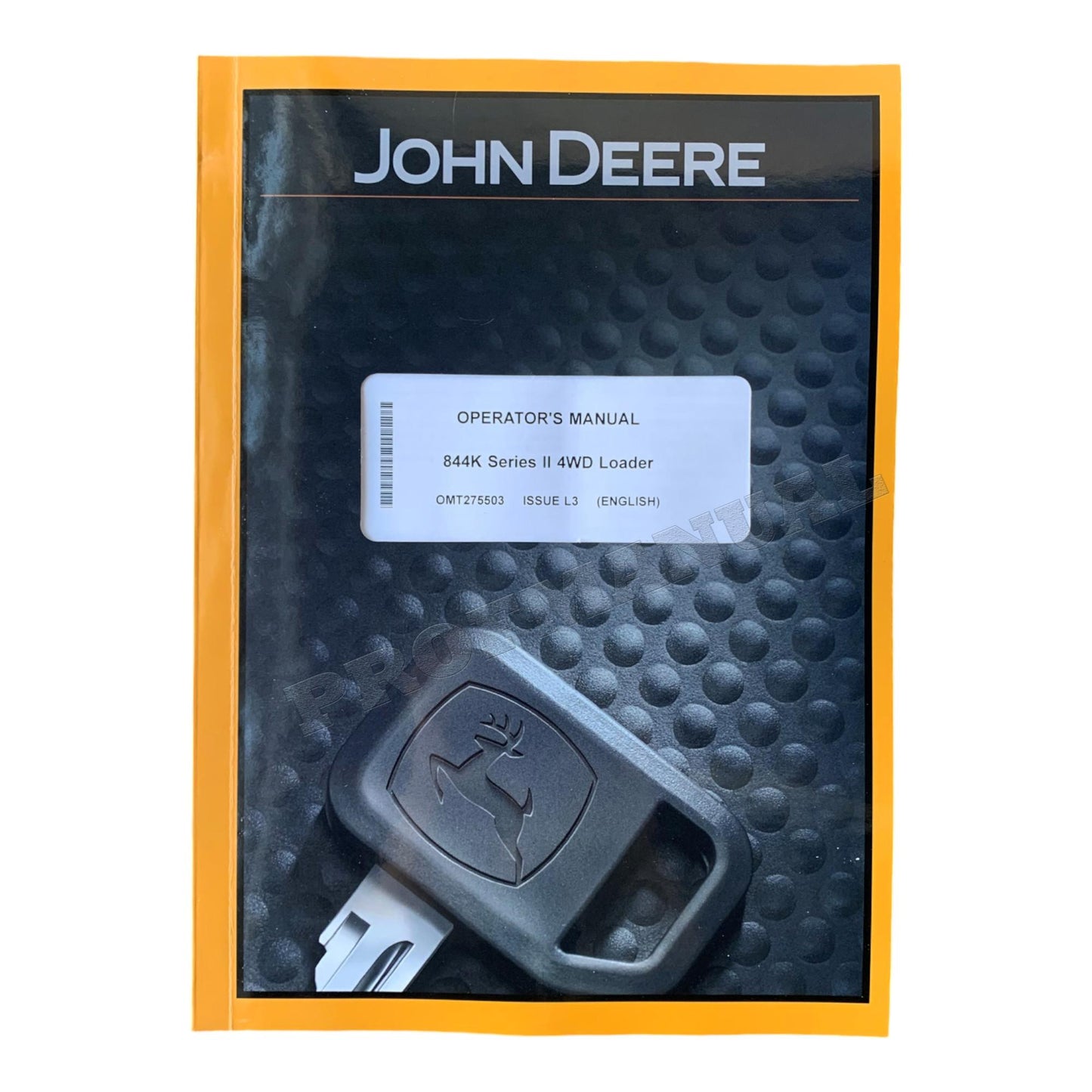 JOHN DEERE 844K SERIE II LADER BEDIENUNGSANLEITUNG #2 