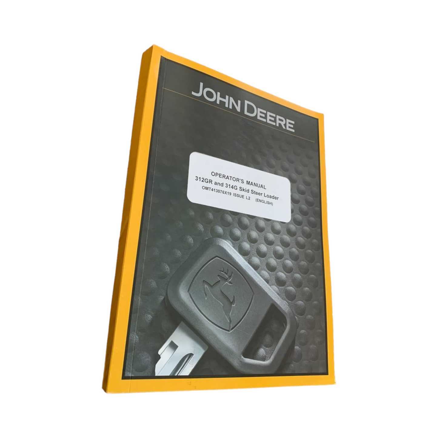 JOHN DEERE 312GR 314G SKID STEER OPERATORS MANUAL + !BONUS! OMT413076X19