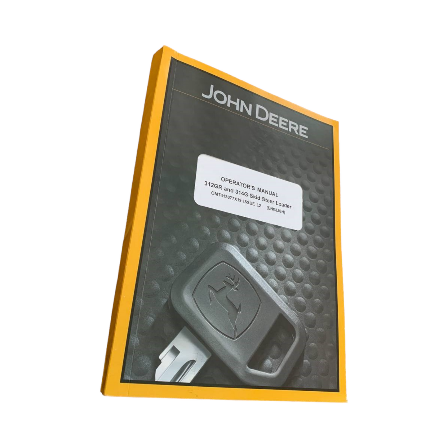 JOHN DEERE 312GR 314G SKID STEER OPERATORS MANUAL + !BONUS! OMT413077X19