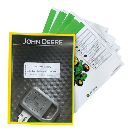 JOHN DEERE X330 X354 X350 X370 X380 X384 X390 TRAKTOR-BETRIEBSHANDBUCH