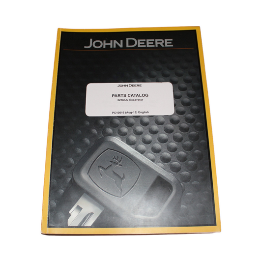 JOHN DEERE 225DLC EXCAVATOR PARTS CATALOG MANUAL