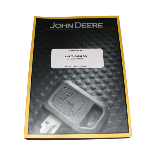 JOHN DEERE 444J LOADER PARTS CATALOG MANUAL sn 611275-