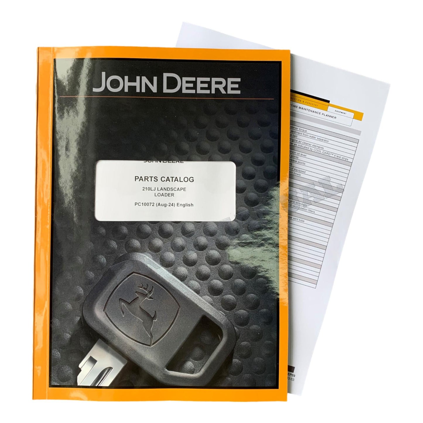 Manuel du catalogue des pièces détachées pour chargeuse paysagère John Deere 210LJ