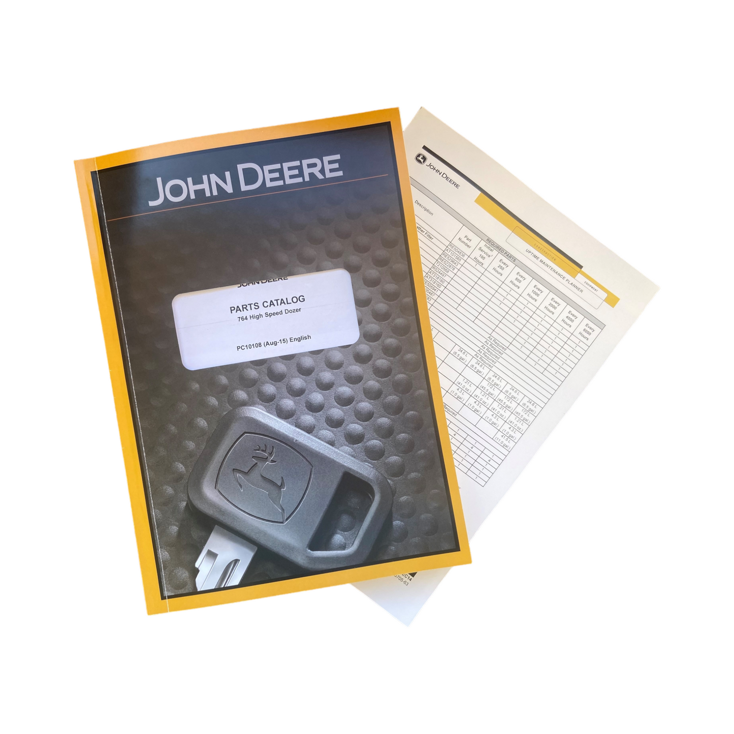 JOHN DEERE 764 HIGH SPEED DOZER PARTS CATALOG MANUAL + !BONUS!