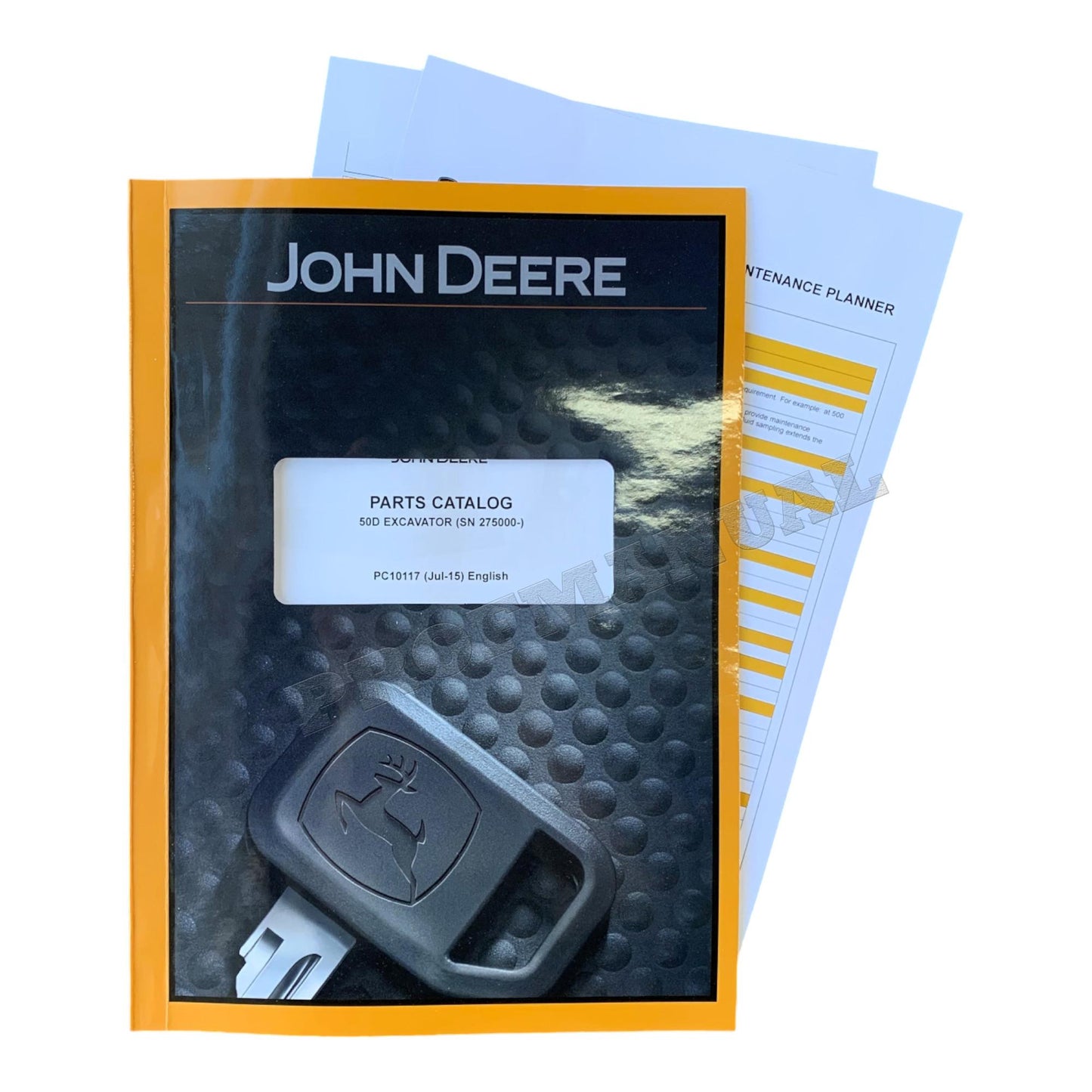 JOHN DEERE 50D EXCAVATOR PARTS CATALOG MANUAL SN 275000- +!BONUS!