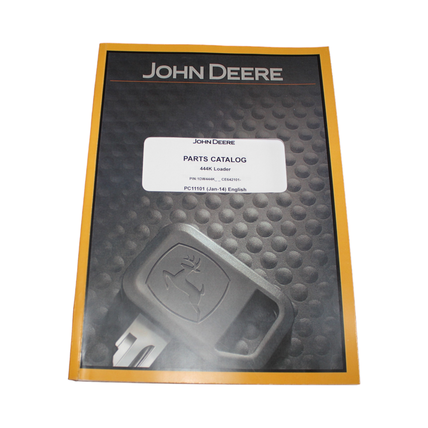 JOHN DEERE 444K LOADER PARTS CATALOG MANUAL sn 642101-670307