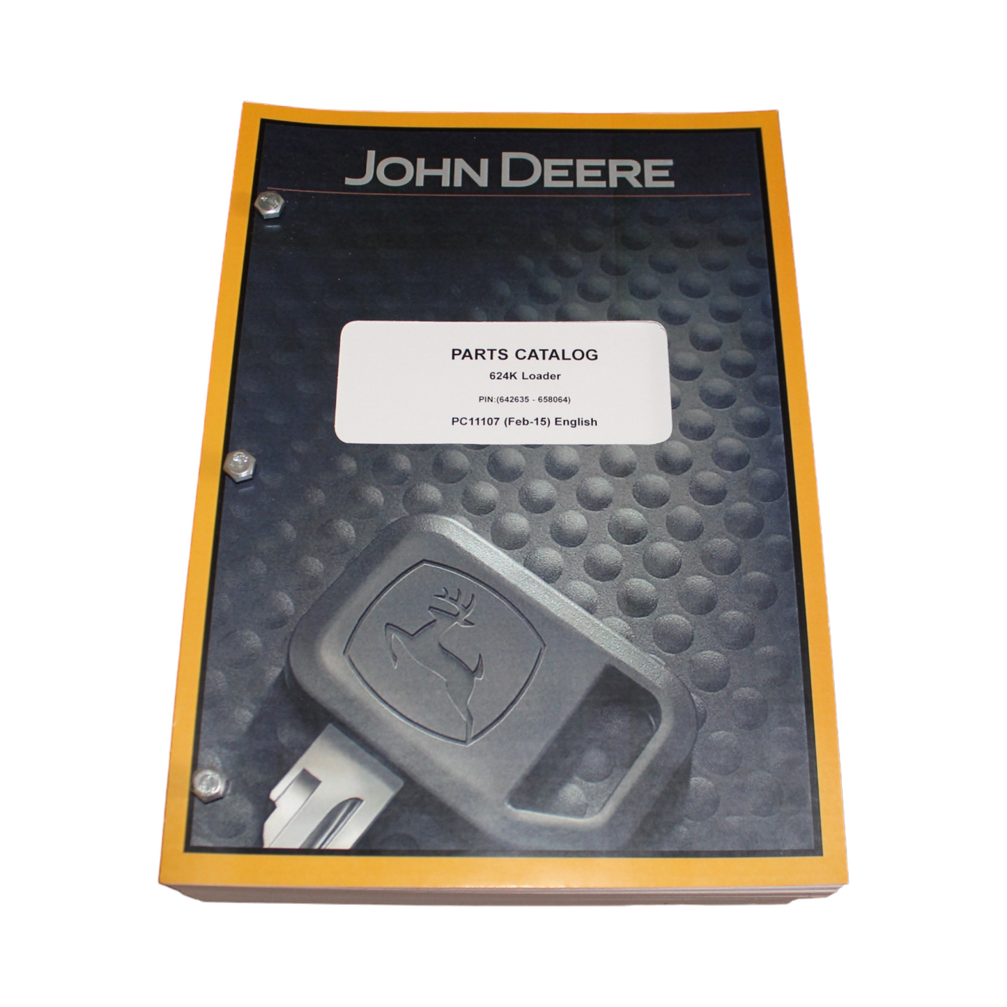 MANUEL DU CATALOGUE DES PIÈCES DE RECHANGE POUR CHARGEUSE JOHN DEERE 624K 1DW624K _CE642635– 