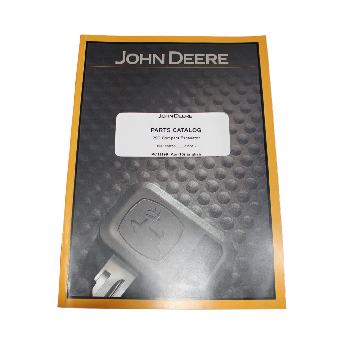 JOHN DEERE 75G BAGGER ERSATZTEILKATALOGHANDBUCH 