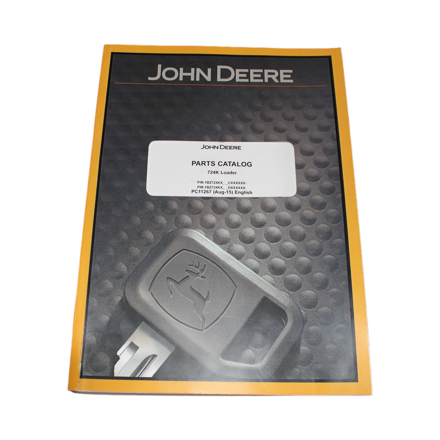 MANUEL DU CATALOGUE DES PIÈCES DU CHARGEUR JOHN DEERE 724K 1BZ724KX_ _C000001— 