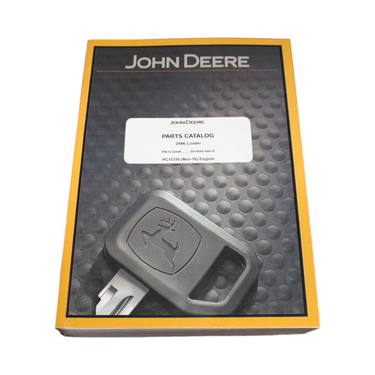 MANUEL DU CATALOGUE DES PIÈCES DU CHARGEUR JOHN DEERE 244K sn B034088— 