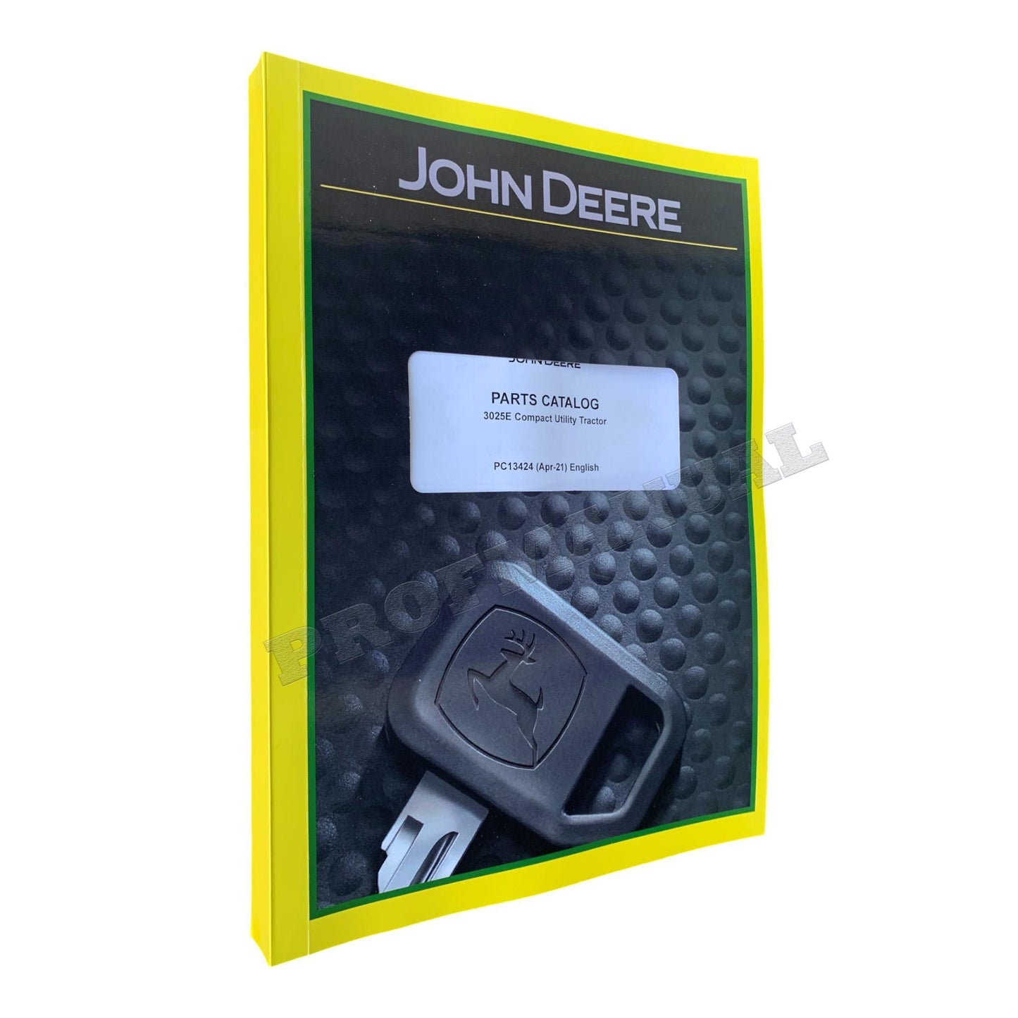 JOHN DEERE 3025E COMPACT UTILITY TRACTOR PARTS CATALOG MANUAL + !BONUS!