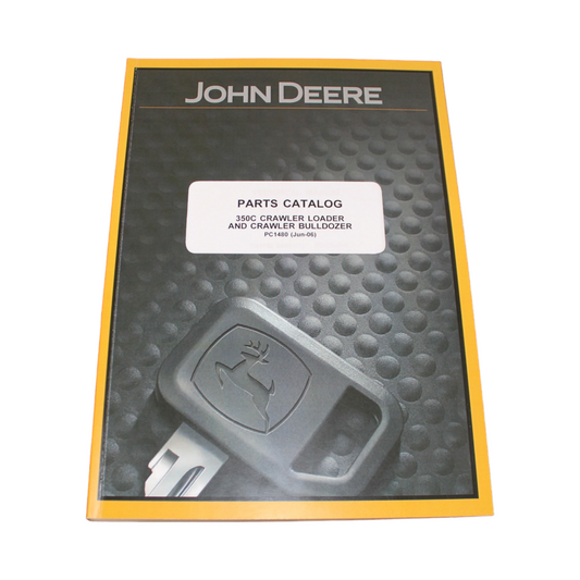 JOHN DEERE 350C Raupenlader Raupen-Planierraupen-Ersatzteilkatalog Handbuch