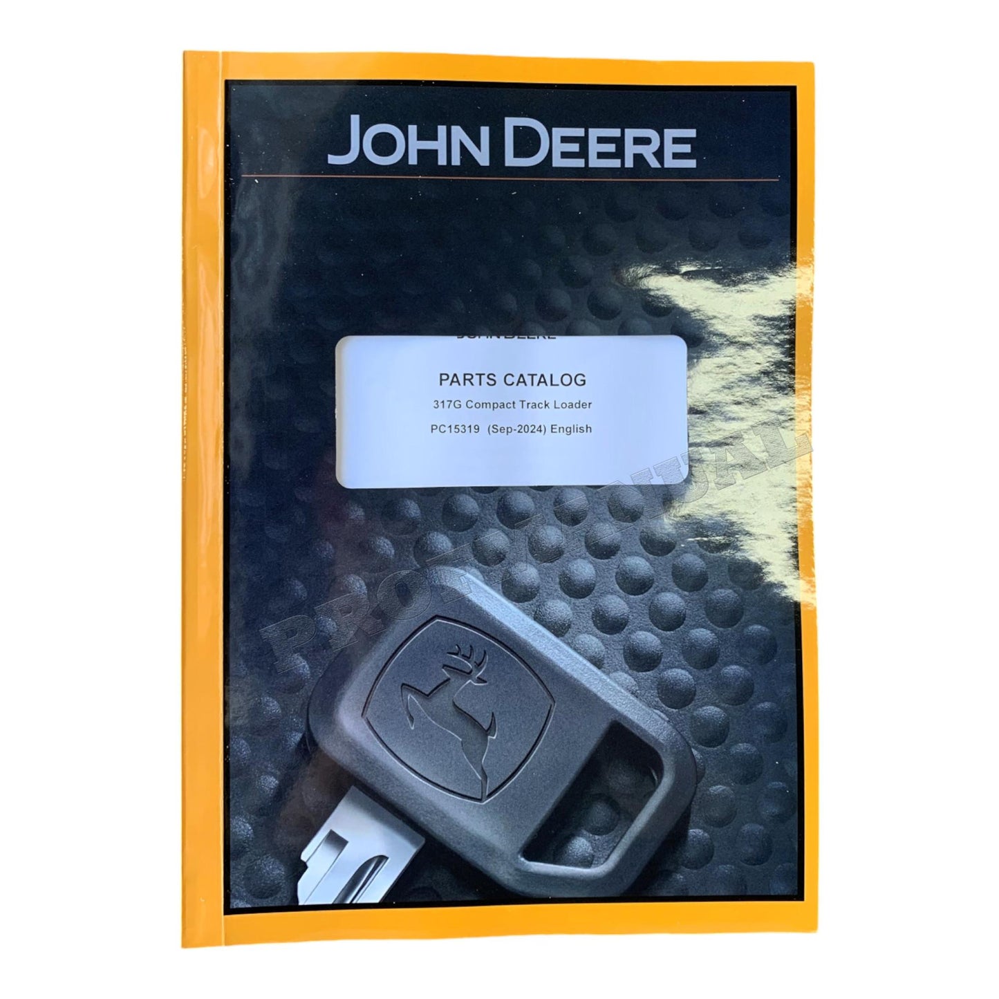 JOHN DEERE 317G SKID STEER PARTS CATALOG MANUAL SN J366358- +!BONUS!