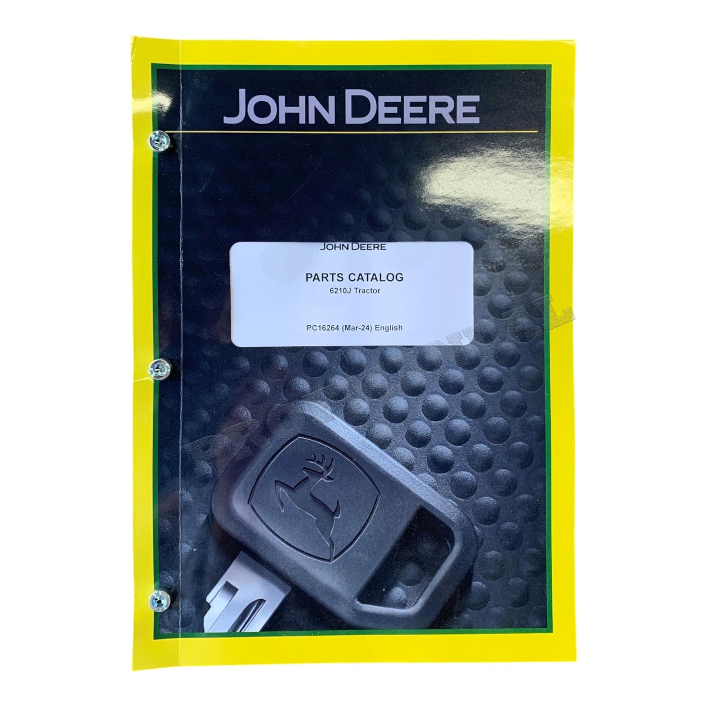 JOHN DEERE 6210J TRAKTOR ERSATZTEILKATALOGHANDBUCH