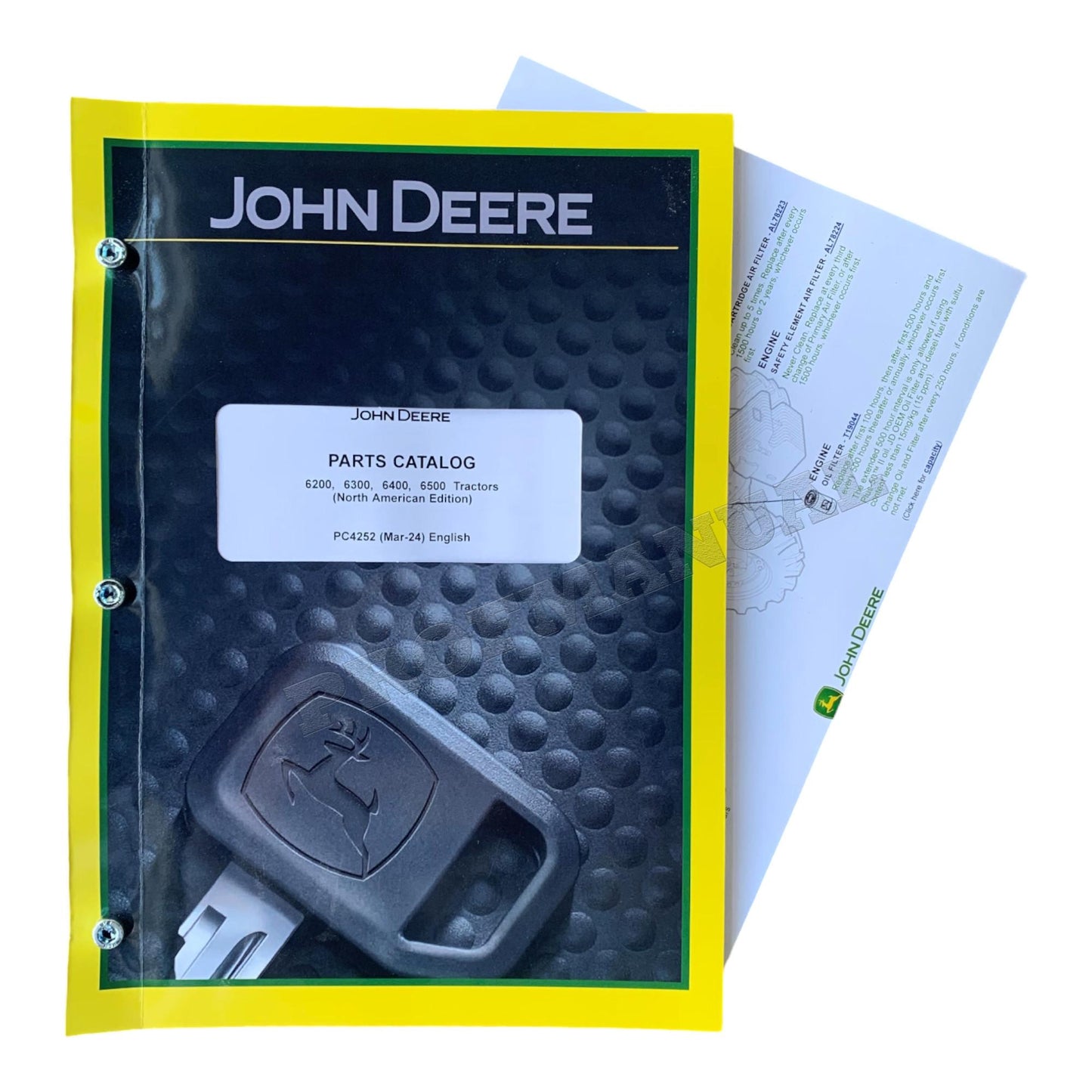 JOHN DEERE 6200 6300 6400 6500 TRAKTOR TEILEKATALOGHANDBUCH