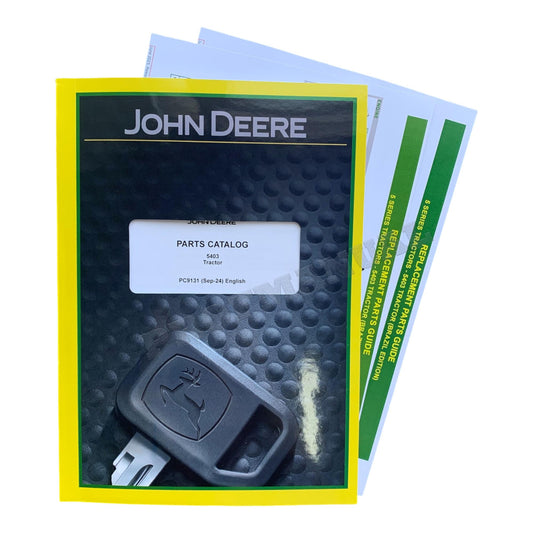 MANUEL DU CATALOGUE DES PIÈCES DU TRACTEUR JOHN DEERE 5403