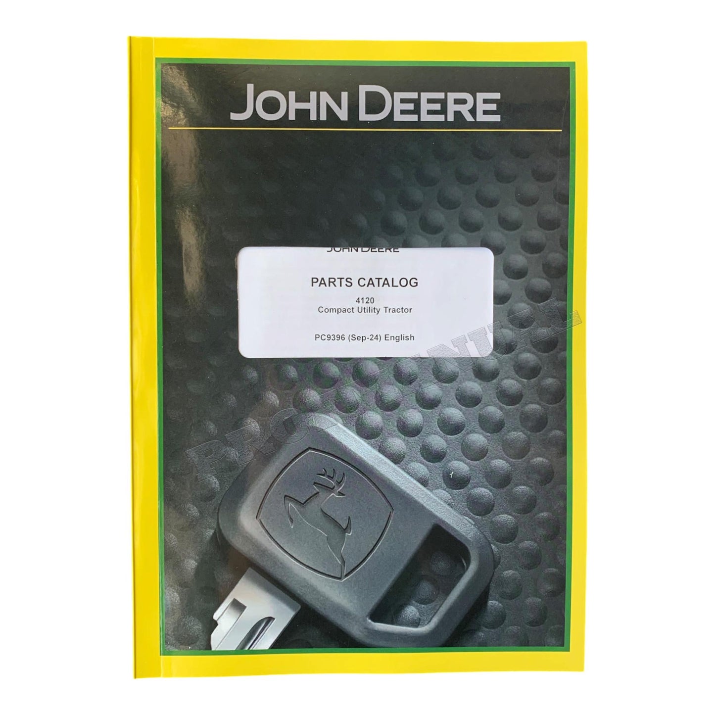 JOHN DEERE 4120 TRACTOR PARTS CATALOG MANUAL PC9396