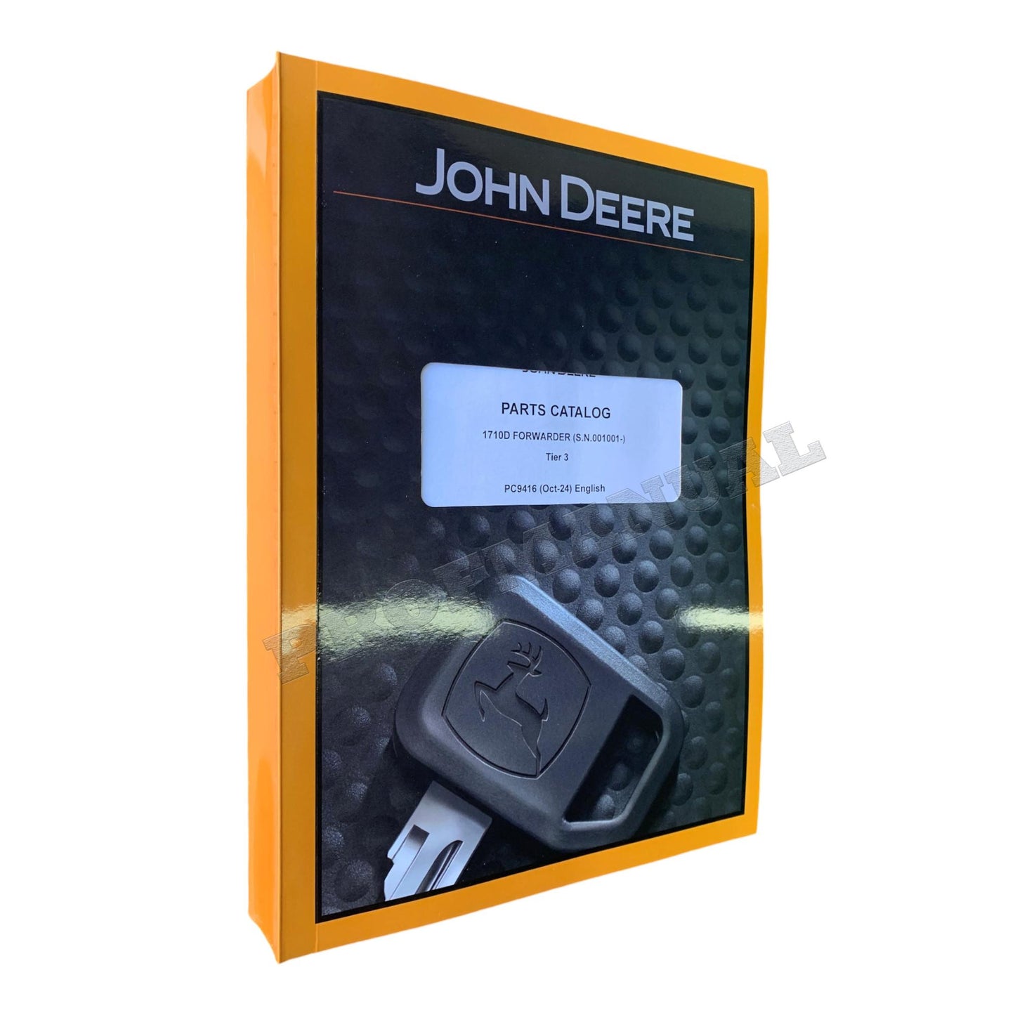 JOHN DEERE 1710D T3 1711D FORWARDER PARTS CATALOG MANUAL PC9416