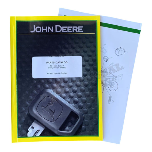 MANUEL DU CATALOGUE DES PIÈCES DÉTACHÉES DU VÉHICULE UTILITAIRE JOHN DEERE TH 6X4 GATOR #1