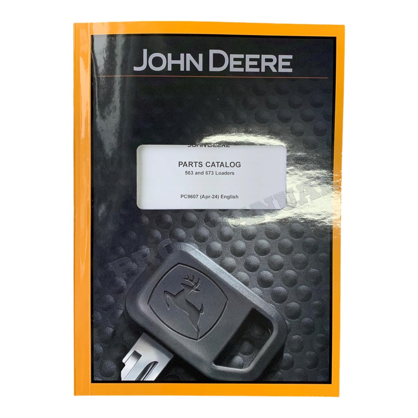 Manuel du catalogue des pièces détachées pour chargeuse John Deere 563 673