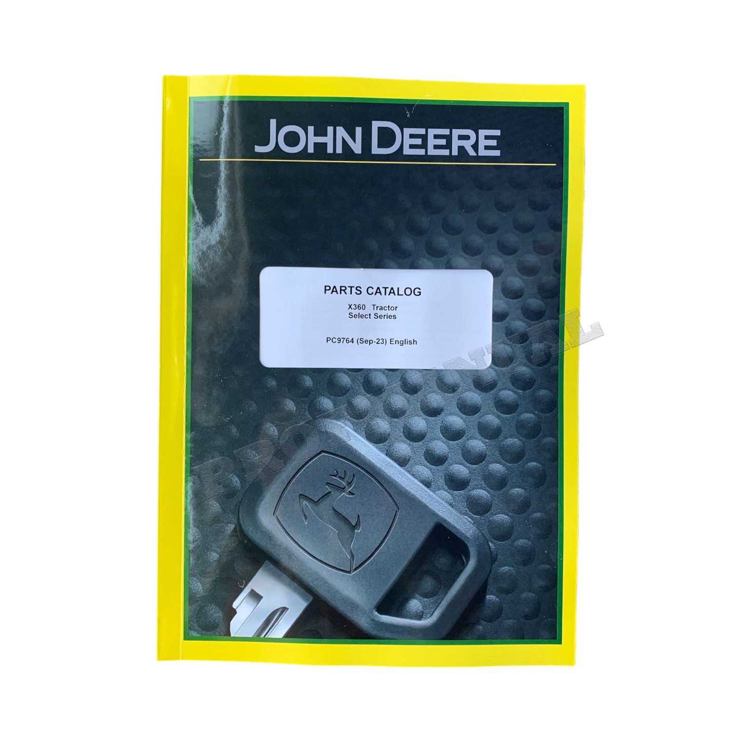 JOHN DEERE X360 TRAKTOR-ERSATZTEILKATALOG-HANDBUCH + !BONUS!