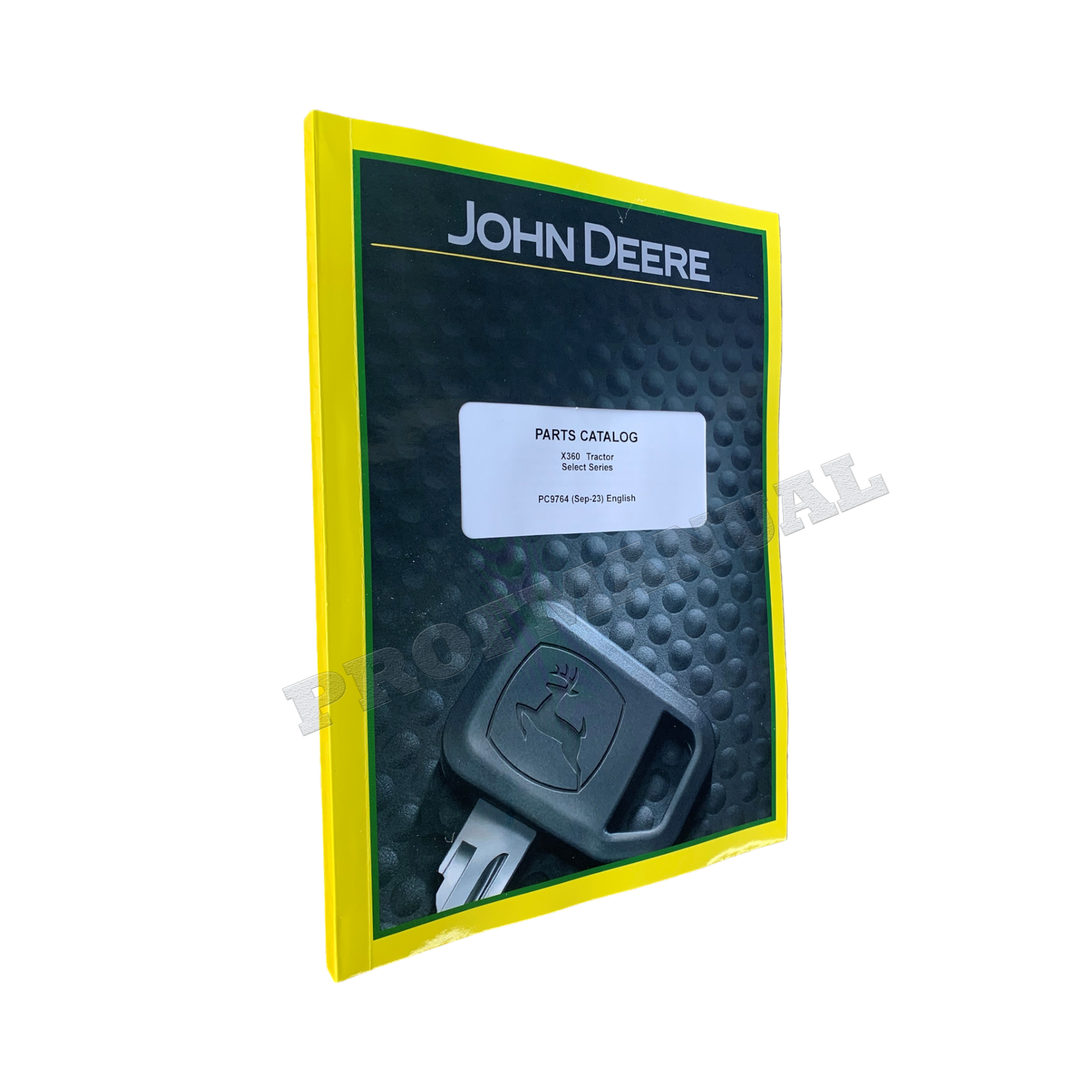 JOHN DEERE X360 TRAKTOR-ERSATZTEILKATALOG-HANDBUCH + !BONUS!