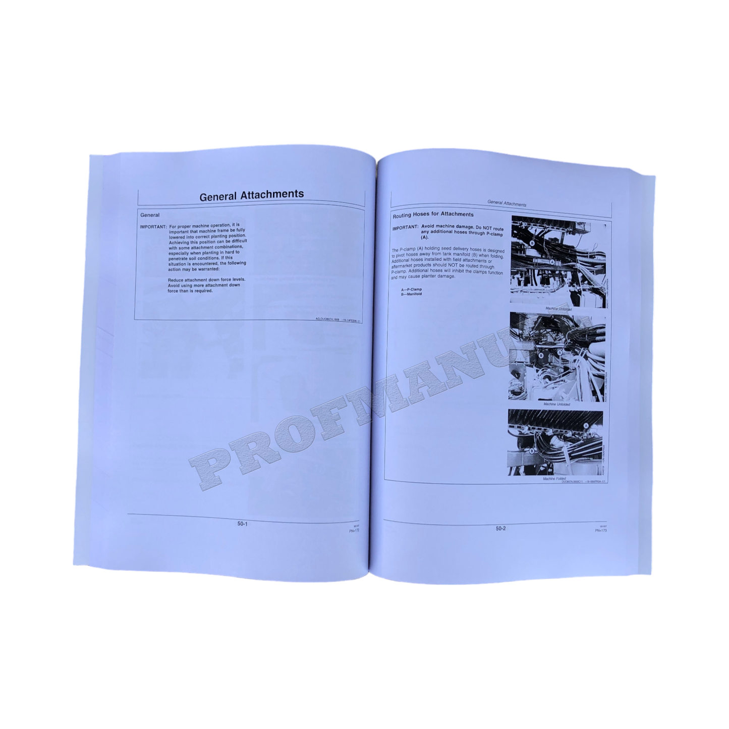 JOHN DEERE 1790 PLANTER OPERATORS MANUAL #3