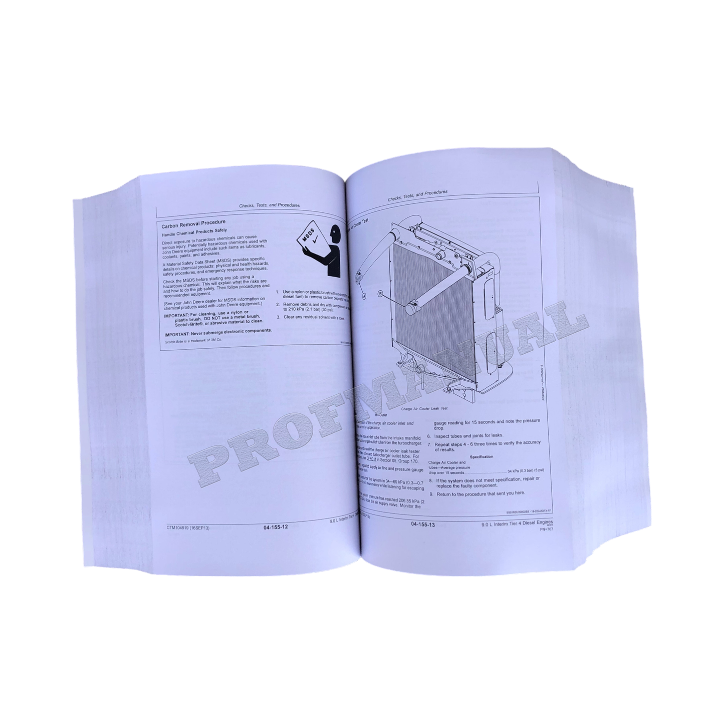 John Deere 6090 9.0L Engine Level 21 ECU Service manual