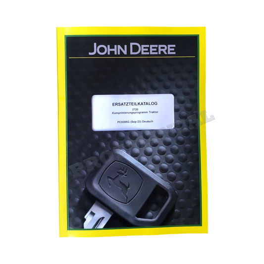 JOHN DEERE TRAKTOR 3720 ERSATZTEILKATALOG ERSATZEILLISTE