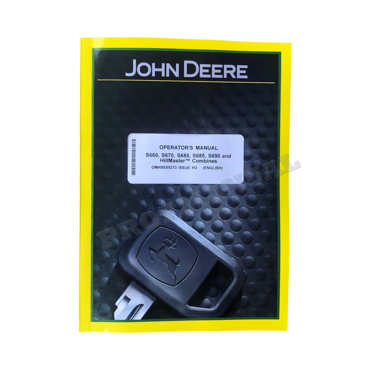 JOHN DEERE S660 S670 S680 S685 S690 COMBINE OPERATOR MANUAL + !BONUS!