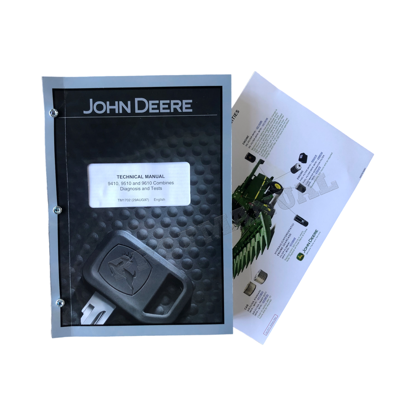 JOHN DEERE 9410 9510 9610 COMBINE DIAGNOSTIC OPERATION TEST + !BONUS!