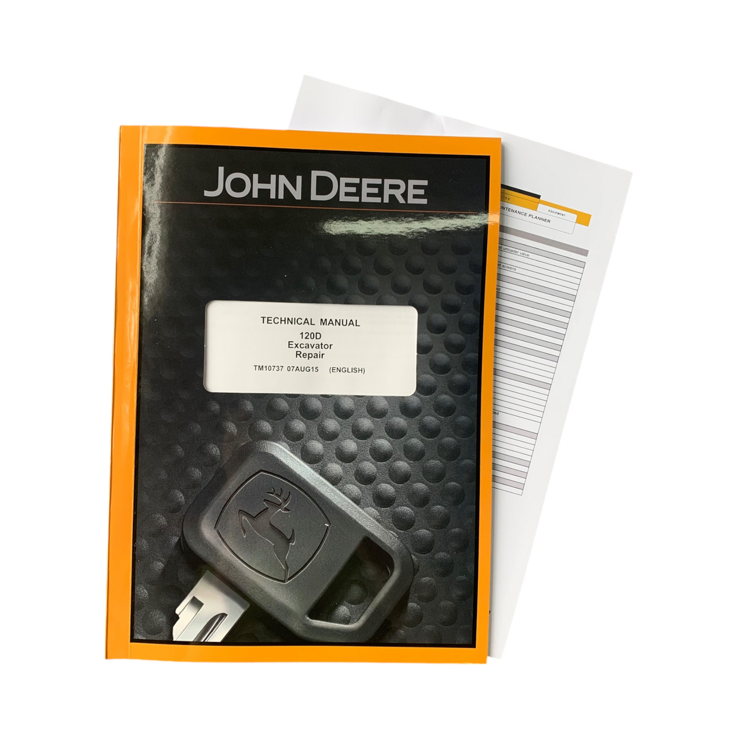 JOHN DEERE 120D EXCAVATOR REPAIR SERVICE MANUAL + !BONUS!