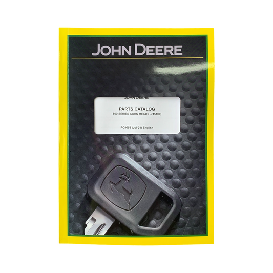 Catalogue de pièces détachées pour cueilleurs à maïs John Deere 600 606 608 612 606C 608C 612C