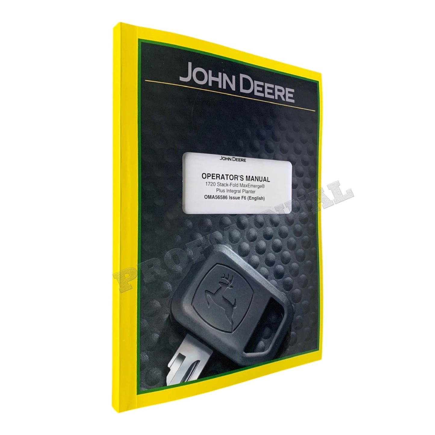 JOHN DEERE 1720 PLANTER OPERATORS MANUAL SERIAL NUMBER 665101-665999