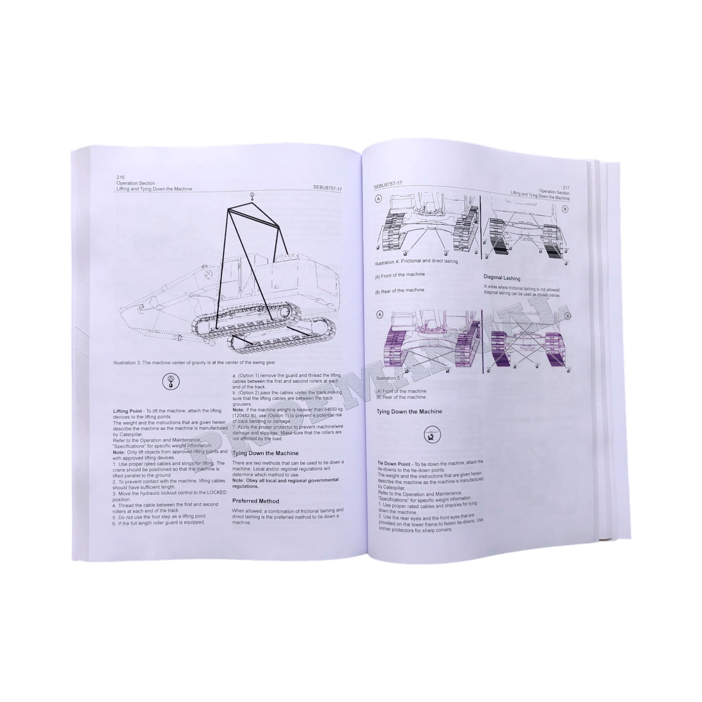 Wartungshandbuch für Baggerbetreiber Caterpillar 349F 352F