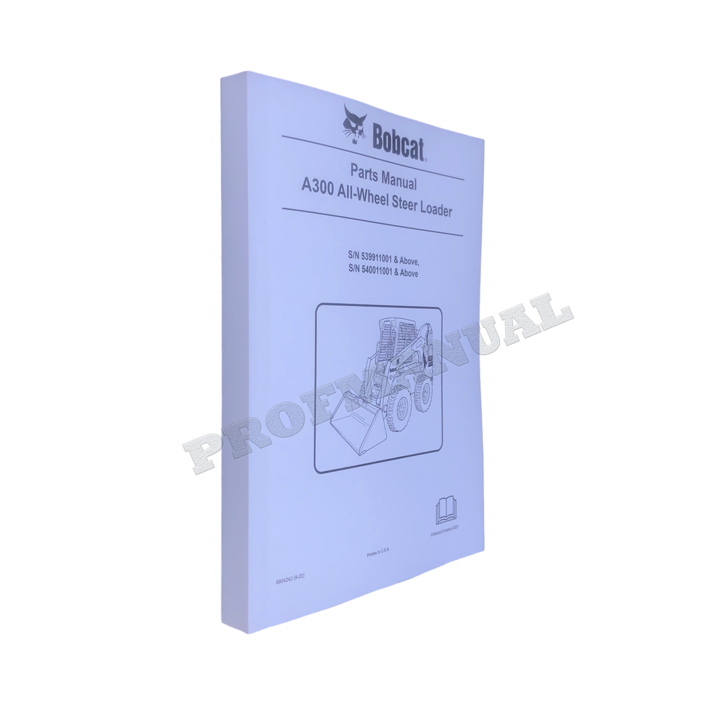 Bobcat A300 Kompaktlader Ersatzteilkatalog Handbuch 539911001- 540011001-