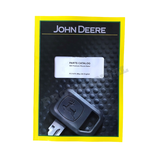 JOHN DEERE 569 PREMIUM RUNDBALLENPRESSE ERSATZTEILKATALOG HANDBUCH SN 380001 -