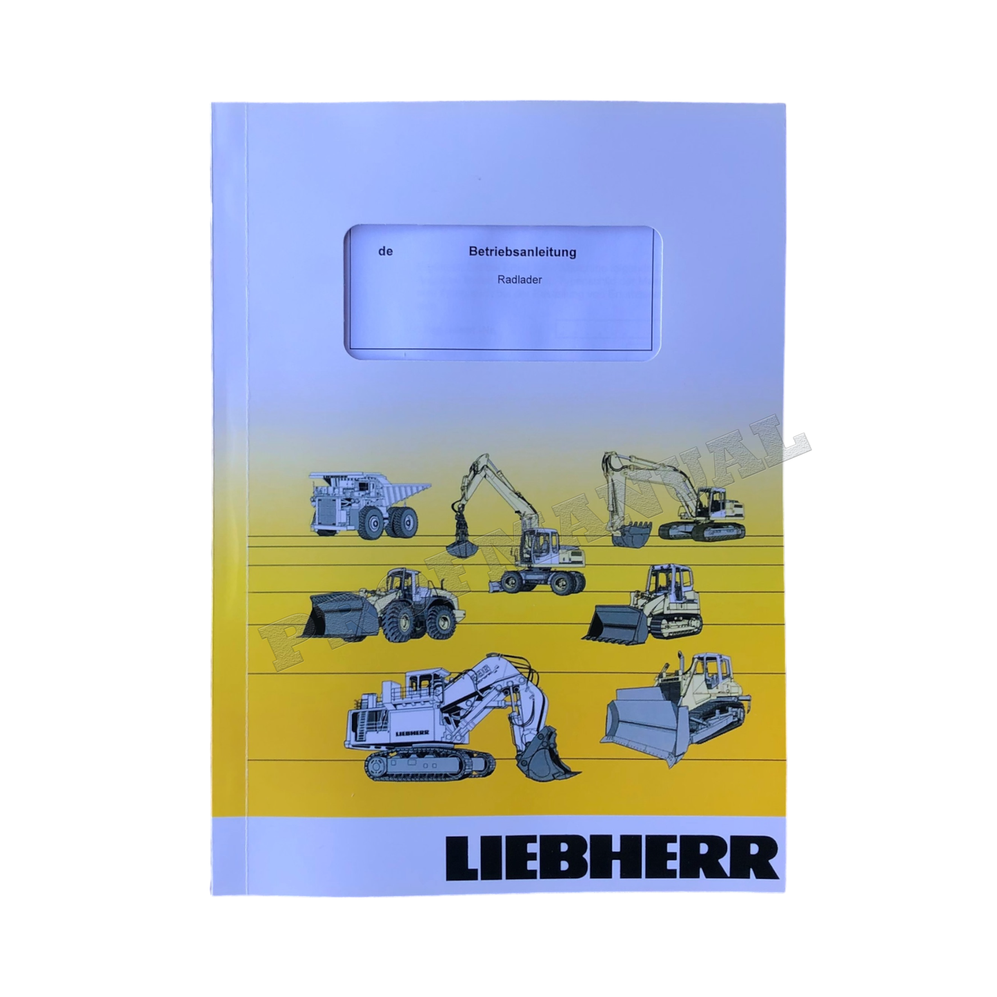 Liebherr L512 Stereolader Radlader Manuel d'instructions